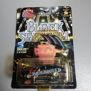 Racing Champions 1:64 Diecast Car Black Sabbath Paranoid Limited Edition 33